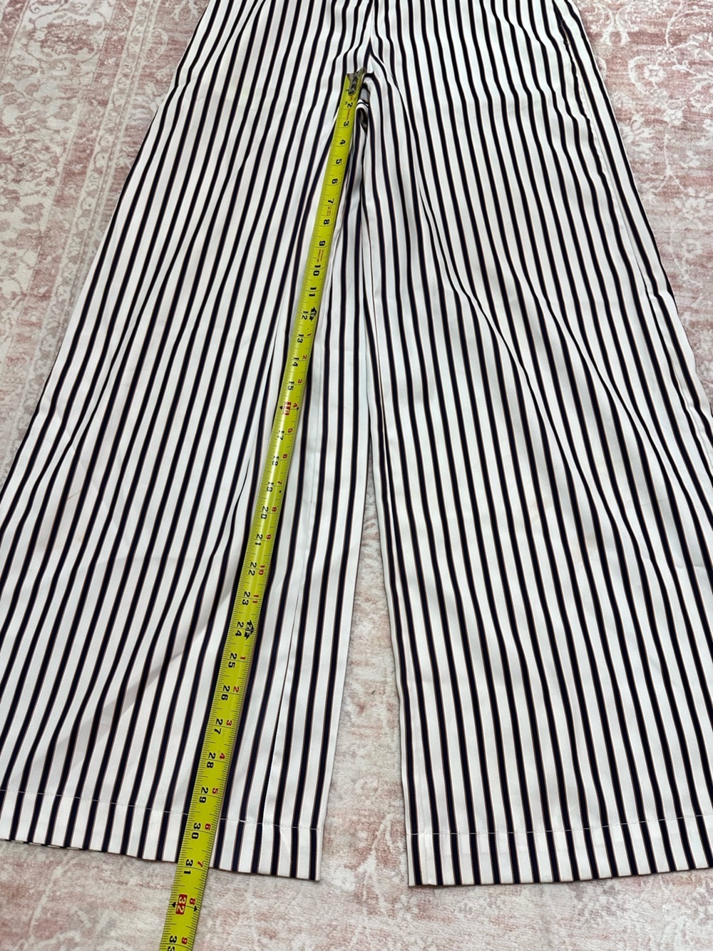 Commense 🖤 SET Striped Belted Top & Pants - Picture 13 of 16